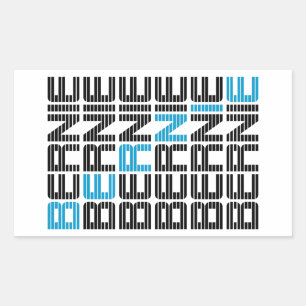 Sticker Rectangulaire BÉNIE sandre textePierres