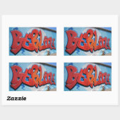 Sticker Rectangulaire Berlin (Feuille)