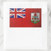 Sticker Rectangulaire Bermudes (Sac)