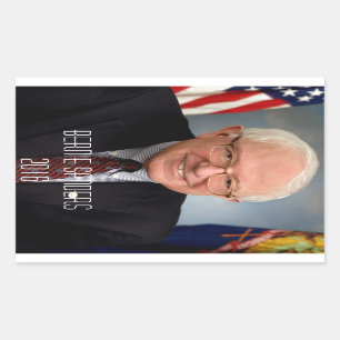 Sticker Rectangulaire Bernie Sanders 2016