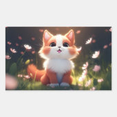 Sticker Rectangulaire Bête animal #0001 (Devant)