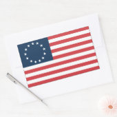 Sticker Rectangulaire Betsy Ross (Enveloppe)