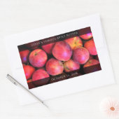 Sticker Rectangulaire Beurre à la pomme / Cidre / Sauce / Jam Jar (Enveloppe)