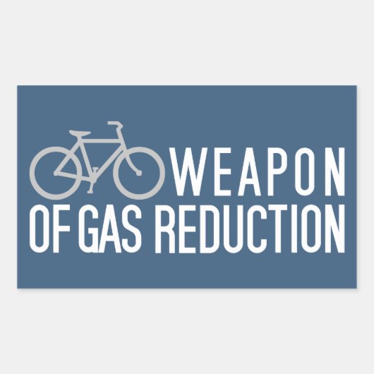 Sticker Rectangulaire Bicyclettes personnalisées (Devant)