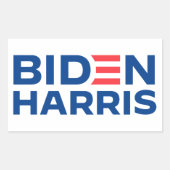 Sticker Rectangulaire Bidden/Harris 2020 (Devant)