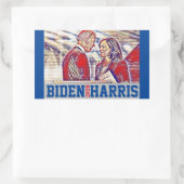 Sticker Rectangulaire Biden Harris Ensemble 2020 (Sac)