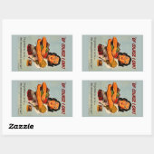 Sticker Rectangulaire Bien Sûr Que Je Le Peux ! Seconde Guerre mondiale  (Feuille)