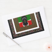 Sticker Rectangulaire Bienvenue sur Magical Kenya : Hakuna Matata (Enveloppe)