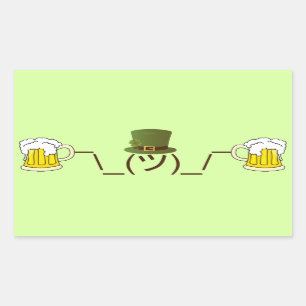 Sticker Rectangulaire Bière d'élevage irlandaise