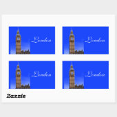 Sticker Rectangulaire Big Ben - Londres (Feuille)