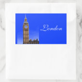 Sticker Rectangulaire Big Ben - Londres (Sac)