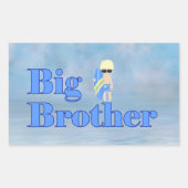 Sticker Rectangulaire Big Brother Surfer Boy (Devant)