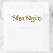 Sticker Rectangulaire BILBO BAGGINS™ Solide (Sac)