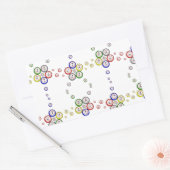 Sticker Rectangulaire Bingo Balls (Enveloppe)