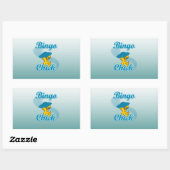 Sticker Rectangulaire Bingo Chick #3 (Feuille)