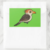 Sticker Rectangulaire Birdorable Guira Cuckoo (Sac)