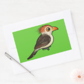 Sticker Rectangulaire Birdorable Guira Cuckoo (Enveloppe)