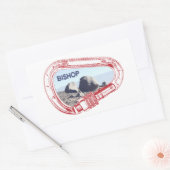 Sticker Rectangulaire Bishop Escalade Carabiner (Enveloppe)
