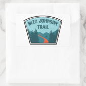 Sticker Rectangulaire Bizz Johnson Trail (Sac)