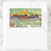 Sticker Rectangulaire Bjerg - Troll Mountain (Sac)