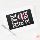 STICKER RECTANGULAIRE BKK LOVE'S ME (Enveloppe)