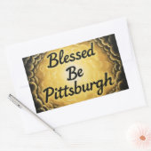 Sticker Rectangulaire BlessedBePittsburgh (Enveloppe)