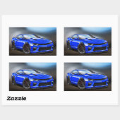Sticker Rectangulaire Bleu_6e_Gen (Feuille)