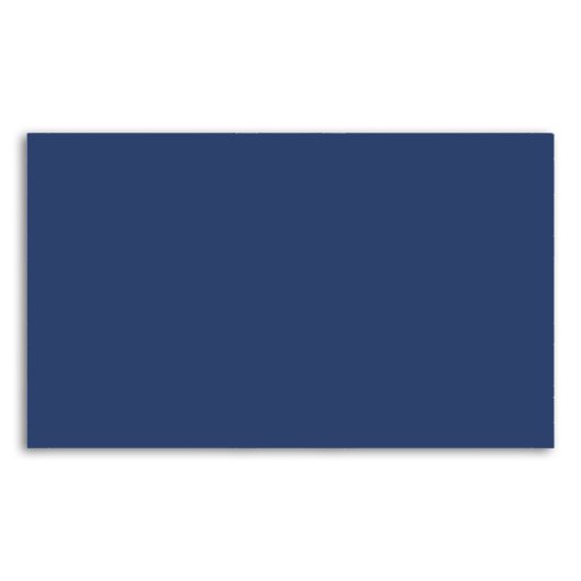 Sticker Rectangulaire Bleu de mer profond