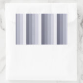 Sticker Rectangulaire Bleu gris rayures (Sac)