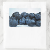 Sticker Rectangulaire Bleuets frais mûrs (Sac)