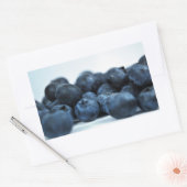 Sticker Rectangulaire Bleuets frais mûrs (Enveloppe)