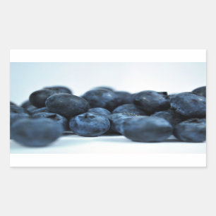 Sticker Rectangulaire Bleuets frais mûrs