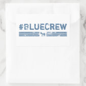 Sticker Rectangulaire Blue Crew Democrat (Sac)