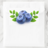 Sticker Rectangulaire Blueberges (Sac)