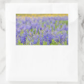Sticker Rectangulaire Bluebonnets du Texas (Sac)