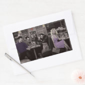 Sticker Rectangulaire Blueplate (Enveloppe)