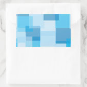 Sticker Rectangulaire Blues (Sac)