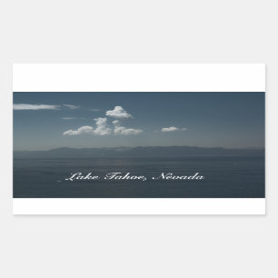 Sticker Rectangulaire Blues d'été