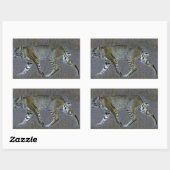 Sticker Rectangulaire Bobcat (Feuille)