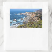 Sticker Rectangulaire Bodega Head Côte accidentée et sentier (Sac)