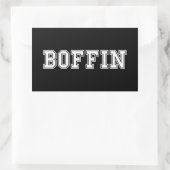 STICKER RECTANGULAIRE BOFFIN (Sac)