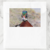 Sticker Rectangulaire Bois (Sac)