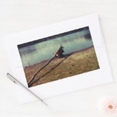 Sticker Rectangulaire Bois (Enveloppe)