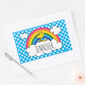 Sticker Rectangulaire Bois d'arachides personnalisées | Ajouter Votre No (Enveloppe)