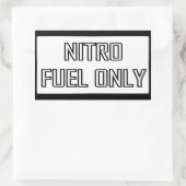 Sticker Rectangulaire Boîte à outils Combustible Uniquement (Sac)