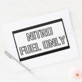 Sticker Rectangulaire Boîte à outils Combustible Uniquement (Enveloppe)