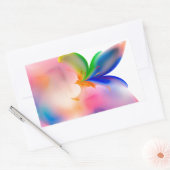 Sticker Rectangulaire Boîte cadeau Big Bow (Enveloppe)