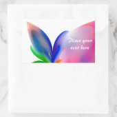 Sticker Rectangulaire Boîte cadeau Big Bow (Sac)