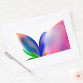 Sticker Rectangulaire Boîte cadeau Big Bow (Enveloppe)