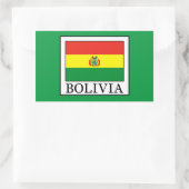 Sticker Rectangulaire Bolivie (Sac)